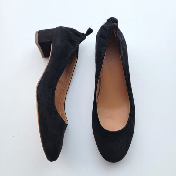 J Crew Factory Anya Suede Pumps - Picture 1 of 6